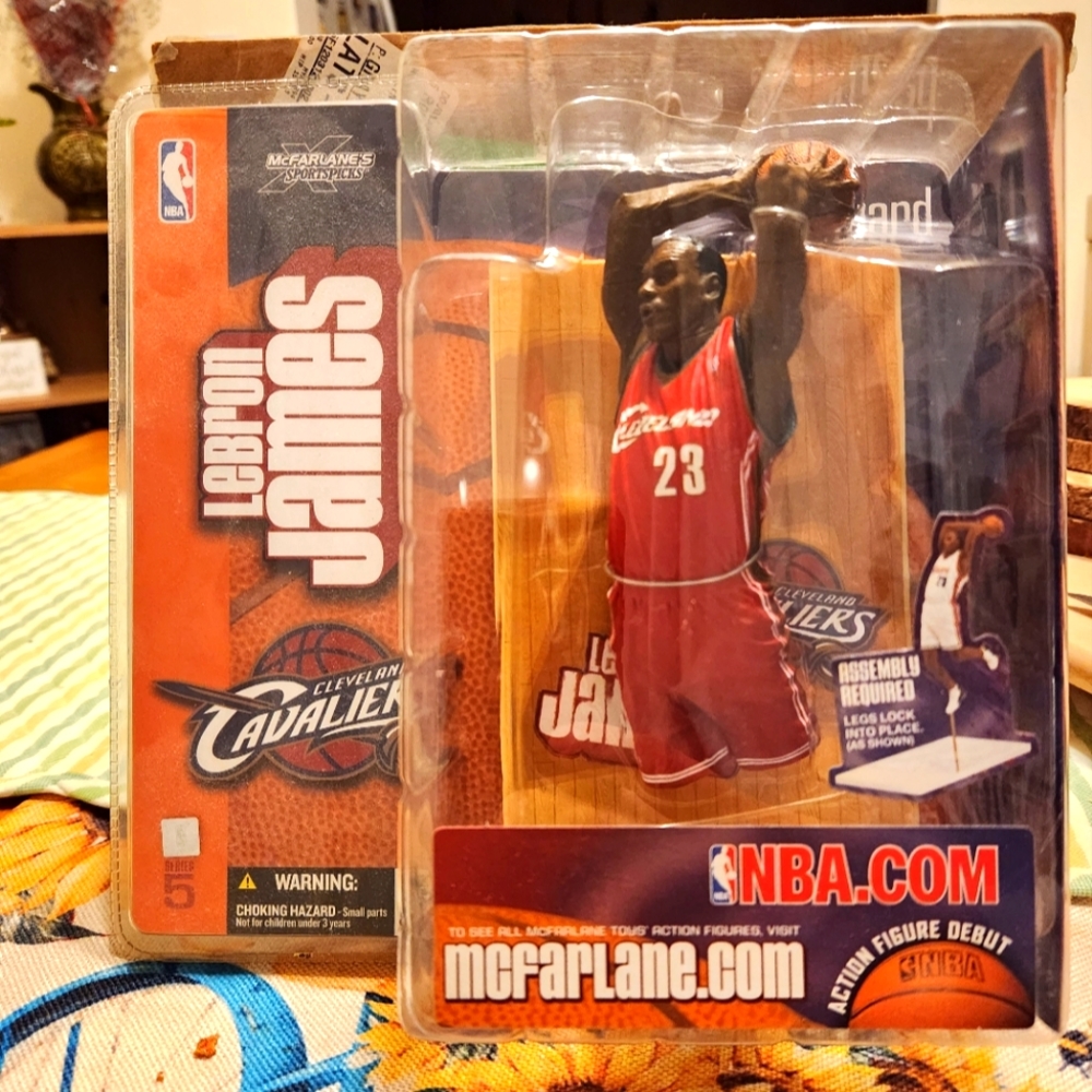 Lebron James Cleveland Cavaliers Rookie McFarlane Sportspicks
